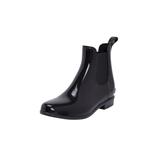 Wide Width Women's The Uma Rain Boot by Comfortview in Black (Size 11 W)