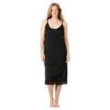 Plus Size Women's Snip-To-Fit Dress Liner by Comfort Choice in Black (Size 5X)