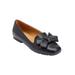 Wide Width Women's The Rafika Slip On Flat by Comfortview in Black (Size 12 W)