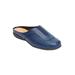 Extra Wide Width Women's The Kailey Mule by Comfortview in Navy (Size 12 WW)