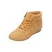 Wide Width Women's CV Sport Honey Sneaker by Comfortview in Honey (Size 9 W)