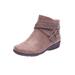 Women's The Bronte Bootie by Comfortview in Dark Taupe (Size 9 M)