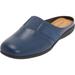 Wide Width Women's The Sarah Mule by Comfortview in Navy (Size 10 1/2 W)