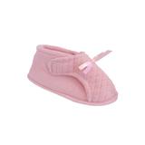 Women's Micro Chenille Adjustable Slipper by Muk Luks® by MUK LUKS in Pink (Size SMALL)