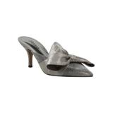 Women's Elonna Mule by J. Renee in Pewter Glitter (Size 7 M)