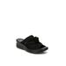 Women's Smile Sandals by BZees in Black Mesh (Size 7 1/2 M)