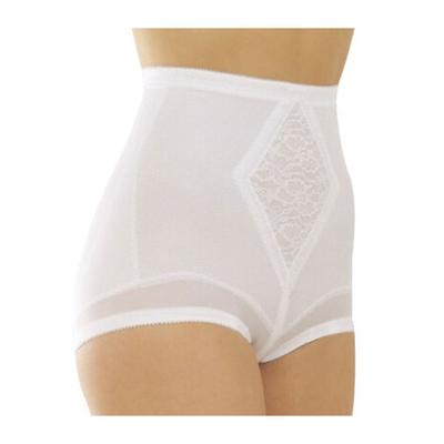 Plus Size Women's Panty Brief Medium Shaping by Rago in White (Size 7X)
