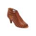 Extra Wide Width Women's The Saffi Shootie by Comfortview in Cognac (Size 10 1/2 WW)