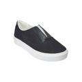 Wide Width Women's The Maisy Sneaker by Comfortview in Black (Size 7 W)