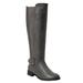 Extra Wide Width Women's The Milan Wide Calf Boot by Comfortview in Grey (Size 9 1/2 WW)