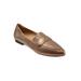 Extra Wide Width Women's Emotion Slip On by Trotters in Bronze (Size 8 1/2 WW)