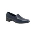 Extra Wide Width Women's Ash Dress Shoes by Trotters® in Navy (Size 9 1/2 WW)