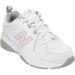 Women's The WX608 Sneaker by New Balance in White Pink (Size 11 D)