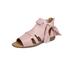 Wide Width Women's The Annika Shootie by Comfortview in Rose Mist (Size 7 1/2 W)