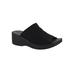 Women's Airy Sandals by Easy Street® in Black Stretch (Size 8 1/2 M)