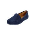 Women's The Milena Slip On Flat by Comfortview in Navy (Size 7 M)