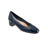 Women's Daisy Block Heel by Trotters in Navy (Size 6 1/2 M)