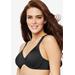 Plus Size Women's Live It Up® Seamless Bra DF3353 by Bali in Black (Size 34 D)