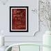 The Holiday Aisle® Holiday & Seasonal Have Yourself a Merry Christmas Holidays - Picture Frame Painting Print on in Red | Wayfair