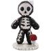 The Holiday Aisle® Voodie Valentine Rose Skeleton Figurine Resin | 4.25 H x 3.25 W x 2.75 D in | Wayfair B66DD146485142858DE7B2A5D1CFB93F