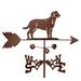 Millwood Pines Vanille Labrador Dog Weathervane Metal/Steel in Brown/Gray | 30 H x 21 W x 15.5 D in | Wayfair 9C562798864B481DBE0C575778CCE91B