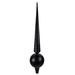 Fleur De Lis Living McCurdy Venetian Rooftop Finial Metal/Steel in Black | 12 H x 2.5 W x 2.5 D in | Wayfair 8C5FD247A589419F8802548636177816