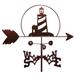 Breakwater Bay Kilgo Lighthouse Nautical Weathervane Metal/Steel in Brown/Gray | 30 H x 21 W x 15.5 D in | Wayfair 83B08AEB68AE4E1FA6E5241A4BCDABA4