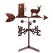 August Grove® Aletra Deer Buck Hunter Weathervane Metal/Steel in Brown/Gray | 30 H x 21 W x 15.5 D in | Wayfair 20C334EEE1C0462787A933C8AC7B64DE