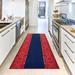 Blue/Red 348 x 26 x 0.3 in Area Rug - Union Rustic Broadway Southwestern Tufted Red/Blue Area Rug Nylon | 348 H x 26 W x 0.3 D in | Wayfair
