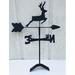 Millwood Pines Kirsty Roof Mount Deer Weathervane Metal in Black | 21 H x 18 W x 13 D in | Wayfair F36F7754380A48928451C10E7FC8D6A0