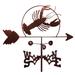 Breakwater Bay Troian Lobster Shellfish Weathervane Metal/Steel in Brown/Gray | 30 H x 21 W x 15.5 D in | Wayfair 47DCADB9259A4DD3A8CDE30480E13FFD