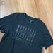 Michael Kors Shirts | Michael Kors Logo Black Tee | Color: Black | Size: L