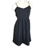 J. Crew Dresses | J. Crew Size 8 Cami Black Dress Style 43785 | Color: Black | Size: 8