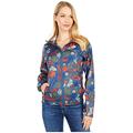 The North Face Women’s Printed Cyclone Jacket, Shady Blue WallFlower Print, L