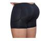 FENTINAYA Men's Butt Lifter Hip Enhancer Shapewear Open Crotch Removable Padded Briefs Control Panties Black