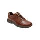 Wide Width Men's Path to Change Edge Hill Casual Walking Shoes by Rockport in Brown Leather (Size 16 W)