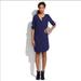 Madewell Dresses | Madewell Dress Long Sleeve Drop Waist Blue Nwot | Color: Blue | Size: S