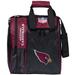 Arizona Cardinals Single Bowling Ball Tote Bag with Shoe Compartment