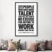 iCanvas Derek Jeter Quote by Susan Ball - Graphic Art Print Canvas/Metal in Black/White | 60 H x 40 W x 1.5 D in | Wayfair SUB11-1PC6-60x40-FF02