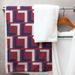 ArtVerse New York Fly Microfiber Bath Towel Polyester in Red/Blue | 30 W x 60 D in | Wayfair NFQ123-STWS30