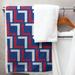 ArtVerse Buffalo Microfiber Bath Towel Polyester in Red/Blue | 30 W x 60 D in | Wayfair NFQ022-STWS30