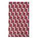 Wrought Studio™ Tokyo Football Luxury Tea Towel Cotton Blend in Red/Gray | 30 H x 18 W in | Wayfair A1EAB2B8D6B24C3DA4F1F6E0B8E25D48