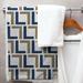 ArtVerse St Louis Bath Towel Polyester/Cotton Blend in Blue | 30 W in | Wayfair NFQ093-STWL30