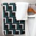 ArtVerse Philadelphia Throwback Microfiber Bath Towel Polyester in Black | 30 W x 60 D in | Wayfair NFQ137-STWS30
