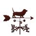 Millwood Pines Vanille Basset Hound Dog Weathervane Metal/Steel in Brown/Gray | 30 H x 21 W x 15.5 D in | Wayfair E8E93D4585004719BC408EF37FA3CBBA