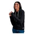 Superdry Women's Off Piste Sparkle Hood Sweatshirt, True Black, 8