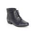 Extra Wide Width Women's The Darcy Bootie by Comfortview in Navy (Size 8 1/2 WW)