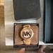 Michael Kors Accessories | Gold And Rose Gold Michael Kors Watch | Color: Gold | Size: Os