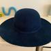 Urban Outfitters Accessories | Deena & Ozzy Urban Outfitters Navy Blue Floppy Hat | Color: Blue | Size: Os