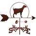 August Grove® Annaleigh Goat Nubian Milk Weathervane Metal/Steel in Brown/Gray | 30 H x 21 W x 15.5 D in | Wayfair 55A5ED83249C41449B2E4765C6B23C89